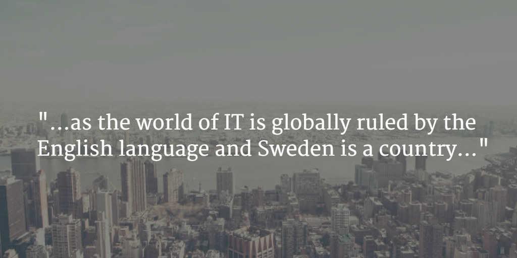 time for Swedish companies to open themselves up to the international candidate market 